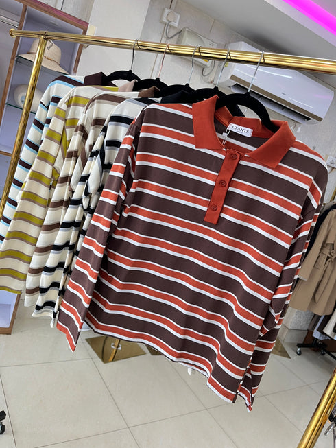 Polo Collar Rugby Shirts